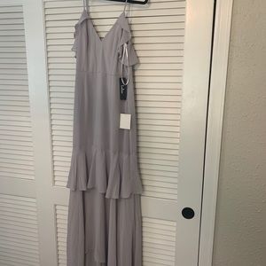 Lulus- Cherish the Moment High-Low Maxi Dress